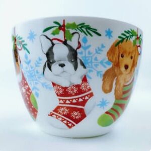 Portobello By Design Christmas puppies mug